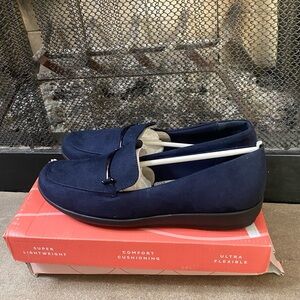 Navy Women's Loafers